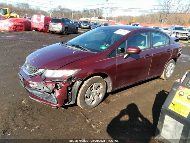 Honda Civic Lx 2015 19XFB2F53FE116344 Image 2