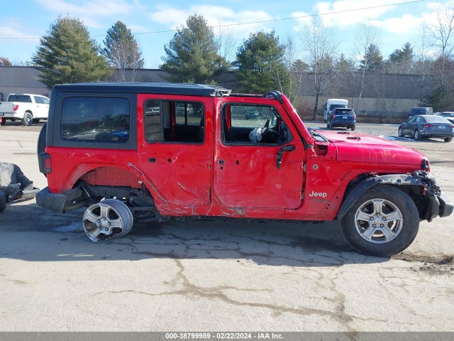 1C4HJXDN1KW645836 Jeep Wrangler Unlimited Sport S 4x4