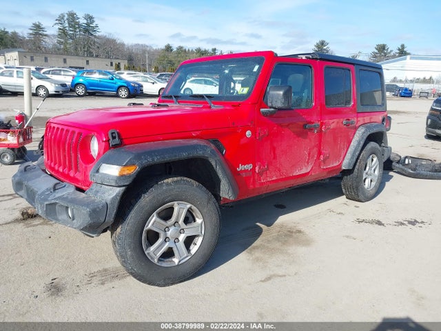 1C4HJXDN1KW645836 Jeep Wrangler Unlimited Sport S 4x4