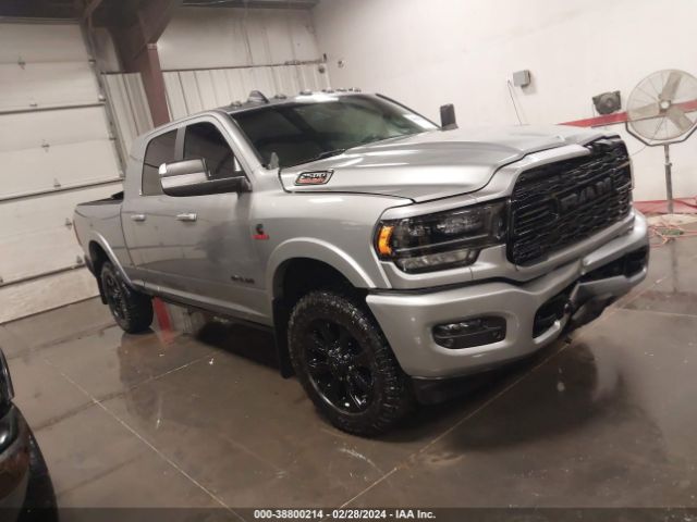 2022 Ram 2500 Limited Mega Cab 4x4 6'4 Box მანქანა იყიდება აუქციონზე, vin: 3C6UR5TL7NG398943, აუქციონის ნომერი: 38800214