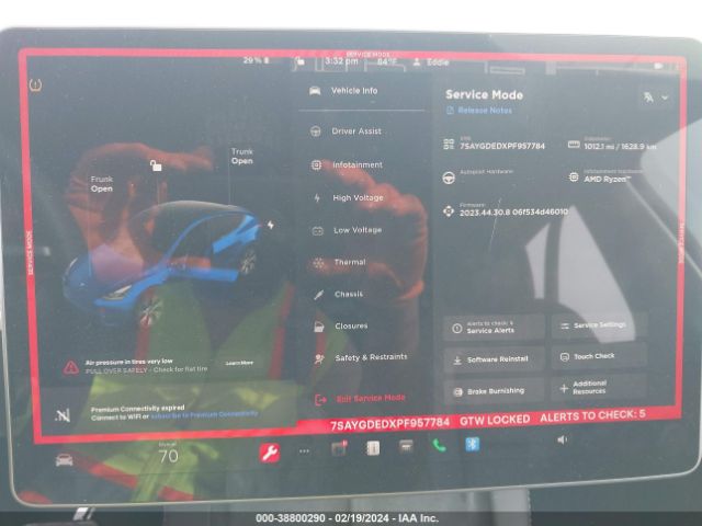 7SAYGDEDXPF957784 Tesla Model Y Rwd