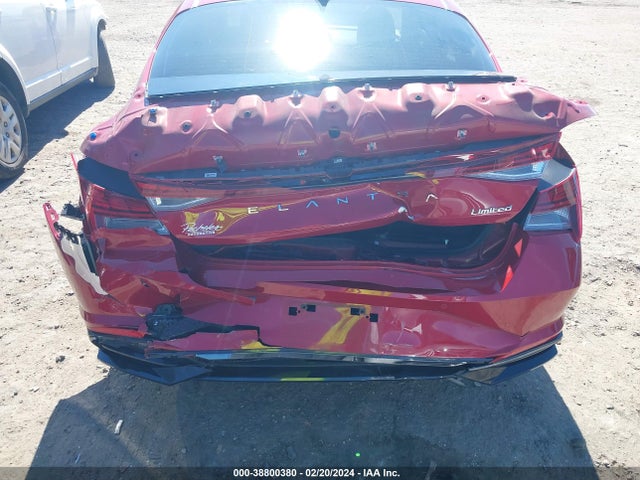 Hyundai Elantra Limited 2023 KMHLP4AG9PU487662 Image 6