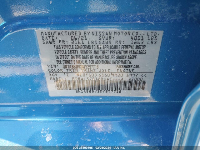 Nissan Sentra Sr Xtronic Cvt 2021 3N1AB8DV3MY297718 Image 9