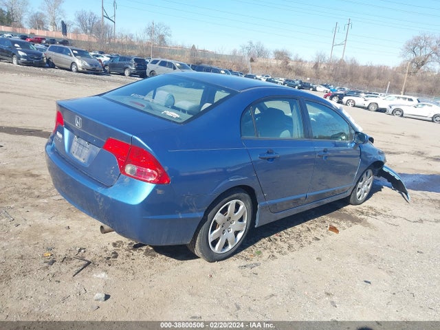 2008 HONDA CIVIC LX VIN: 1HGFA16578L018684