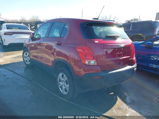 Chevrolet Trax 1ls 2015 KL7CJKSB0FB198433 Image 3