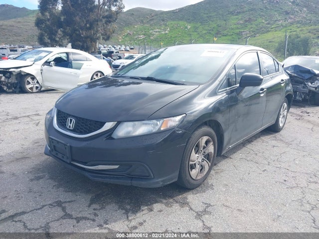 Honda Civic Lx 2015 19XFB2F50FE247411 Image 2