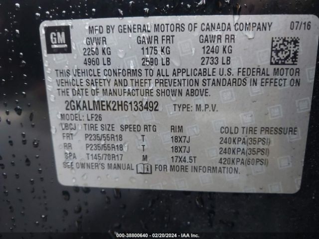 2GKALMEK2H6133492 GMC Terrain Sle-1