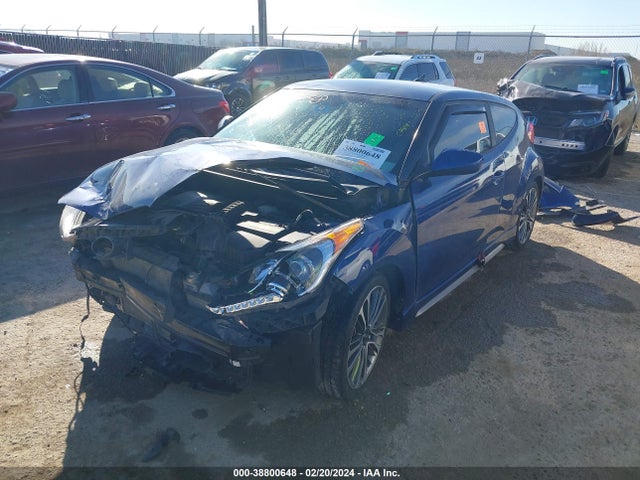 Hyundai Veloster Turbo R-spec 2016 KMHTC6AE9GU294434 Image 2