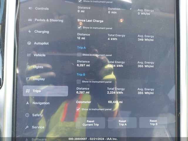Tesla Model S 60/70/85 2015 5YJSA1S11FFP74804 Image 7