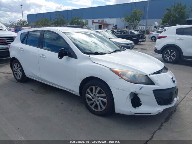2012 MAZDA MAZDA3 VIN: JM1BL1L8XC1696274