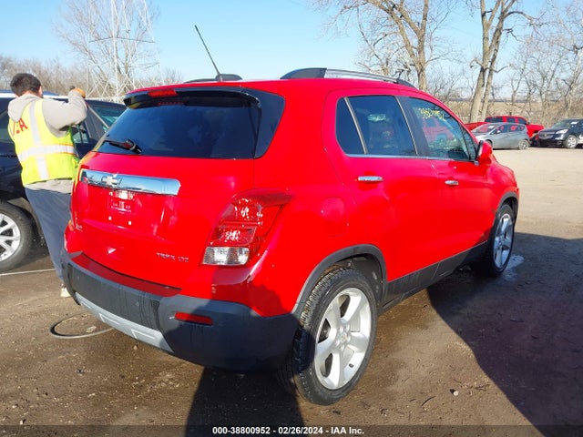 Chevrolet TRAX LTZ 2015 KL7CJNSB9FB059287 Image 4