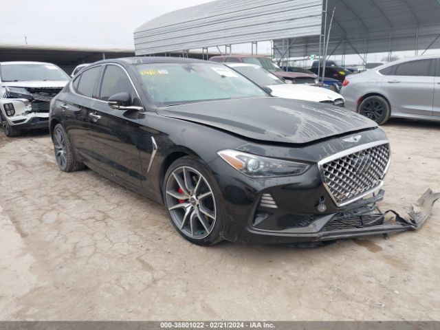 Auction sale of the 2019 Genesis G70 3.3t Advanced, vin: KMTG34LE7KU024734, lot number: 38801022