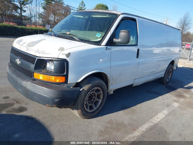 2008 CHEVROLET EXPRESS WORK VAN VIN: 1GCGG29C581176390