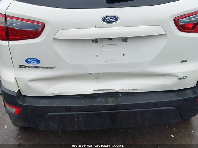 Ford Ecosport Se 2019 MAJ6S3GL0KC301932 Image 18