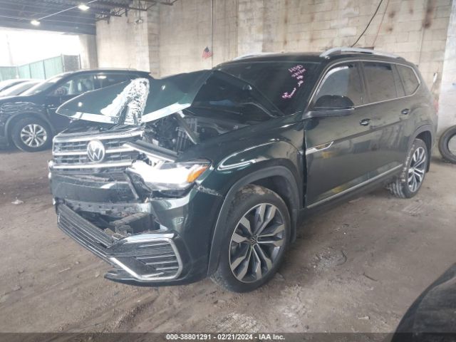 1V2FR2CA8NC507023 Volkswagen Atlas 3.6l V6 Sel Premium R-line