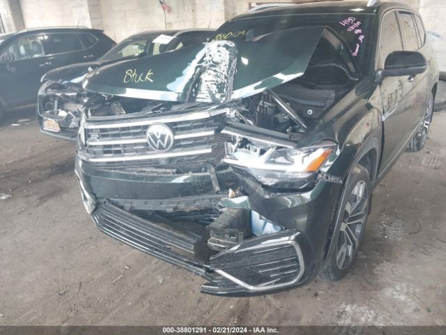 1V2FR2CA8NC507023 Volkswagen Atlas 3.6l V6 Sel Premium R-line