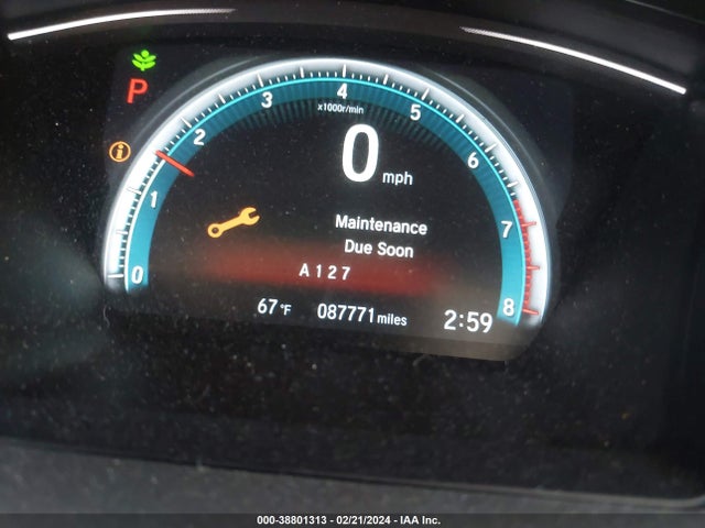 Honda CIVIC EX 2018 2HGFC2F72JH536349 Image 7
