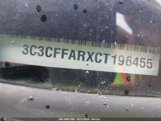 2012 FIAT 500 3C3CFFARXCT196455 Photo 8