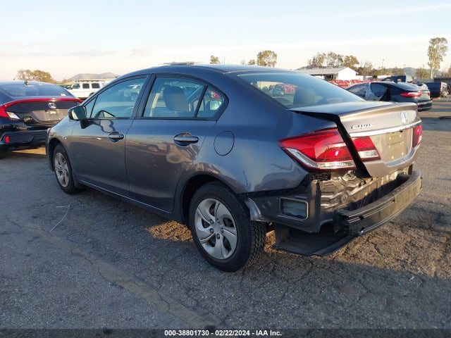 Honda Civic Lx 2014 19XFB2F57EE269730 Image 3