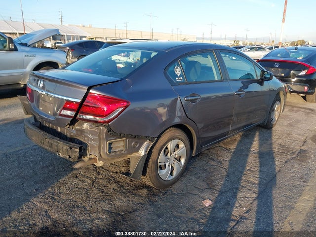 Honda Civic Lx 2014 19XFB2F57EE269730 Image 4