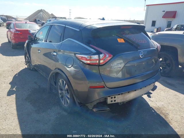Nissan MURANO S 2015 5N1AZ2MG2FN232359 Image 3