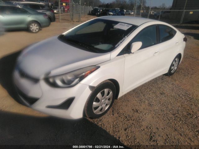 5NPDH4AE4GH768055 Hyundai ELANTRA SE