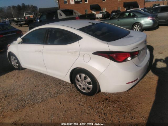 5NPDH4AE4GH768055 Hyundai ELANTRA SE