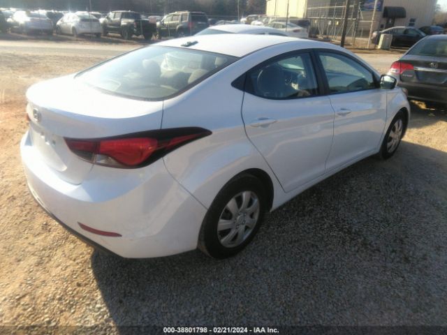 5NPDH4AE4GH768055 Hyundai ELANTRA SE