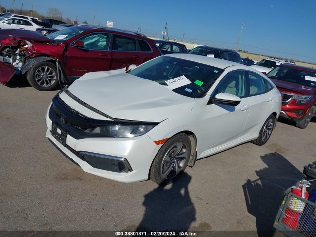 Honda Civic Lx 2019 19XFC2F69KE016992 Image 2