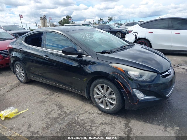 2015 HYUNDAI ELANTRA SE VIN: KMHDH4AE4FU286072
