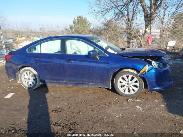 2016 SUBARU LEGACY 2.5I PREMIUM VIN: 4S3BNAC67G3022814
