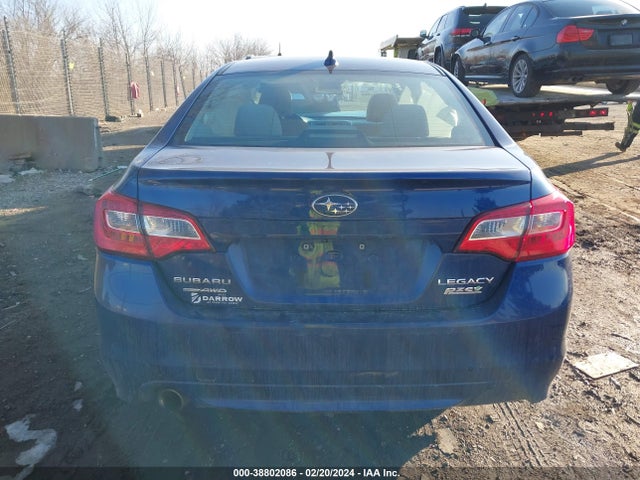 2016 SUBARU LEGACY 2.5I PREMIUM VIN: 4S3BNAC67G3022814