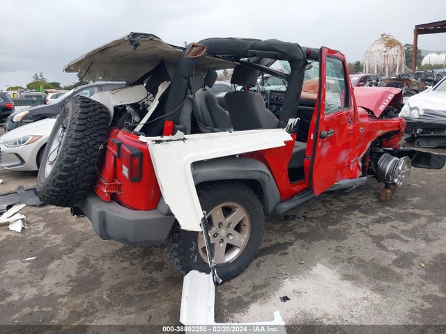 2010 JEEP WRANGLER RUBICON VIN: 1J4BA6D10AL231471