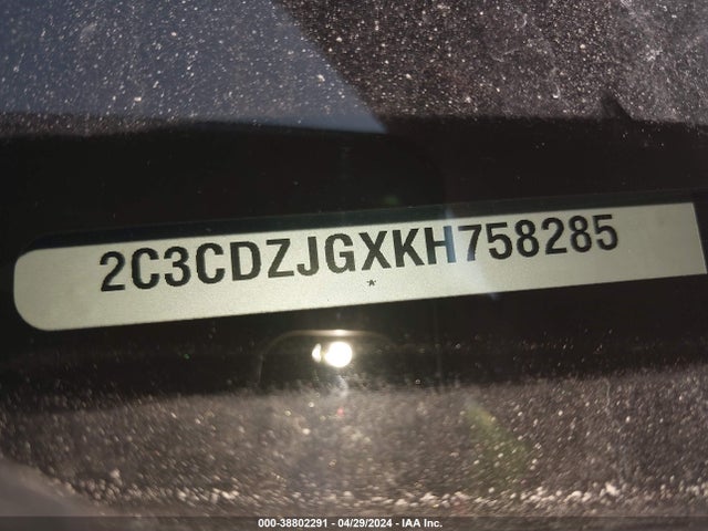 Dodge Challenger Gt 2019 2C3CDZJGXKH758285 Image 9