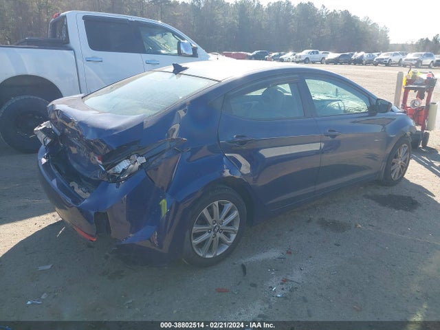 Hyundai ELANTRA SE 2014 5NPDH4AE0EH530829 Image 4