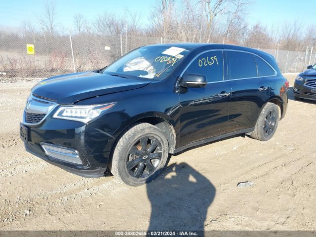5FRYD4H47FB027341 Acura Mdx Technology Package