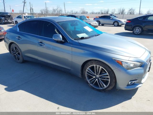 Auction sale of the 2015 Infiniti Q50 Premium, vin: JN1BV7AP4FM343283, lot number: 38802667