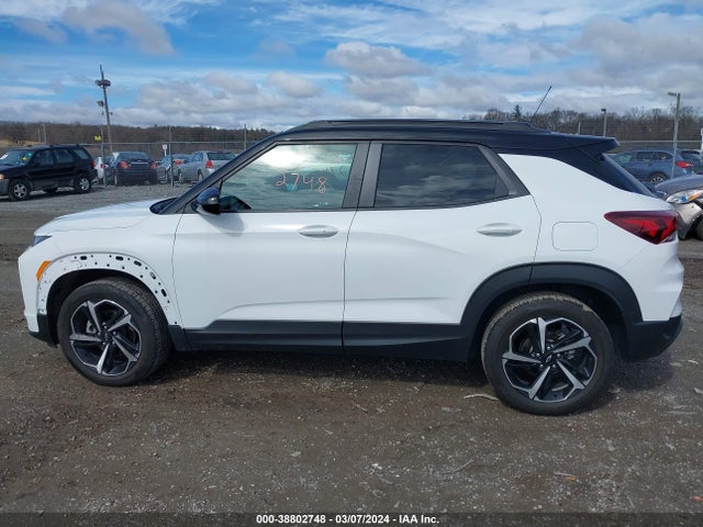 Chevrolet Trailblazer Awd Rs 2021 KL79MUSL2MB154551 Image 14