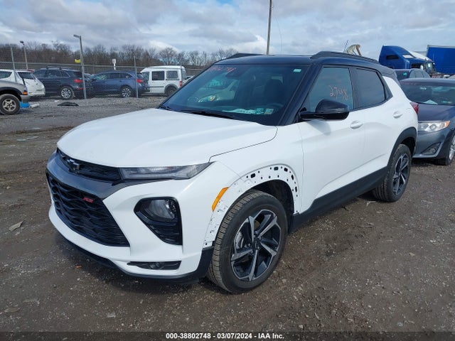 Chevrolet Trailblazer Awd Rs 2021 KL79MUSL2MB154551 Image 2
