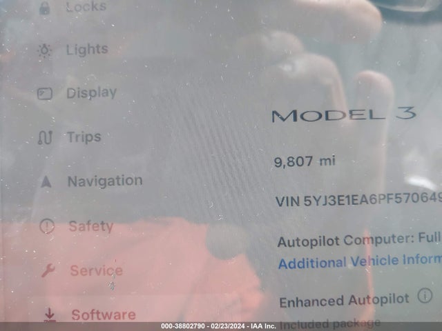 Tesla Model 3 Rear-wheel Drive 2023 5YJ3E1EA6PF570649 Image 7