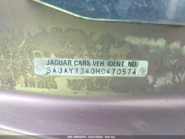 1987 JAGUAR XJ6 SAJAY1340HC470574 Photo 8