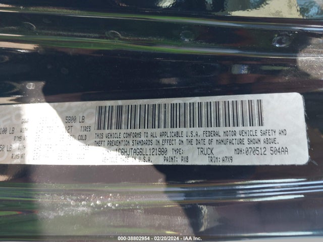 1C6HJTAG6LL121980 Jeep Gladiator Sport S 4x4