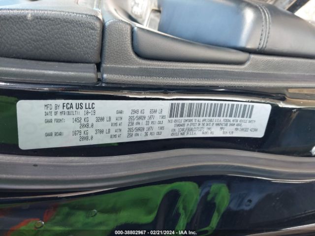 2020 JEEP GRAND CHEROKEE 1C4RJFBG0LC171271 Photo 8