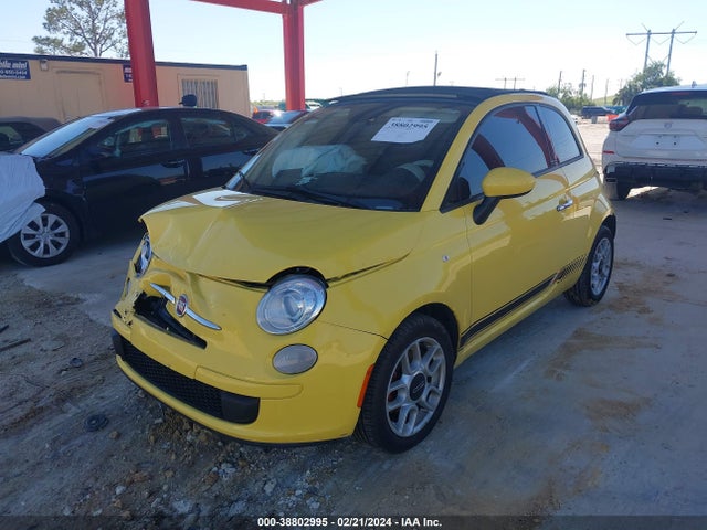 2013 FIAT 500C 3C3CFFDR2DT742713 Photo 1