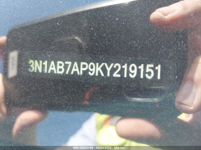 Nissan SENTRA S 2019 3N1AB7AP9KY219151 Image 9