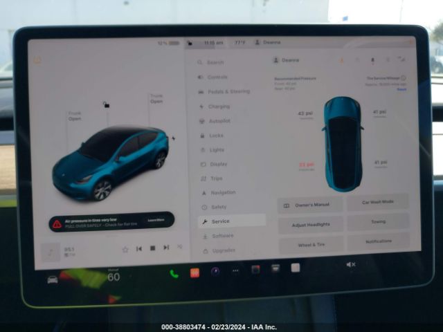 7SAYGDEE2PA044863 Tesla Model Y Awd/long Range Dual Motor All-wheel Drive