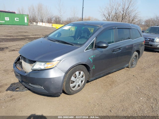Honda ODYSSEY LX 2014 5FNRL5H2XEB138235 Image 2