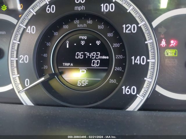 1HGCR2F86HA213473 Honda Accord Ex-l