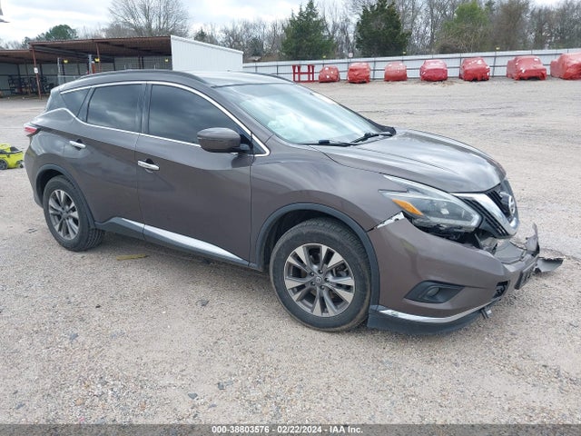Nissan MURANO SV 2018 5N1AZ2MG4JN155602 Image 1