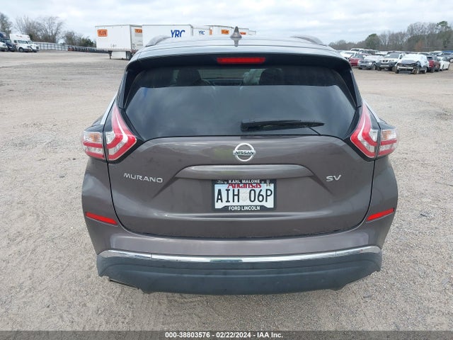 Nissan MURANO SV 2018 5N1AZ2MG4JN155602 Image 17